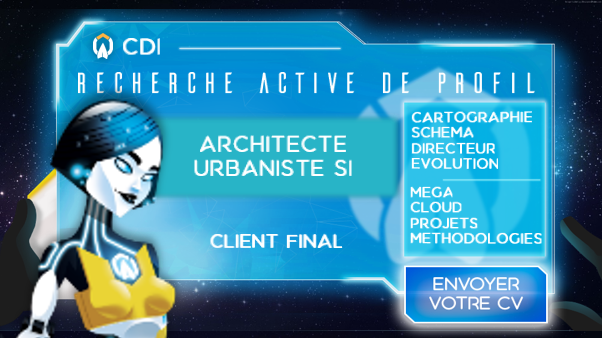 Annonce CDI : Architecte Urbaniste SI - H/F