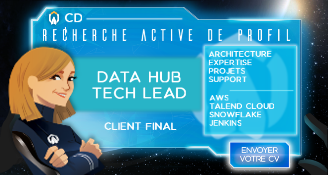 Annonce CDI : Data Hub Tech Lead - H/F