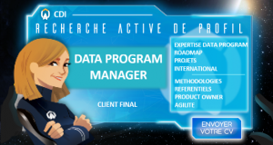 Annonce CDI : Data Program Manager - H/F