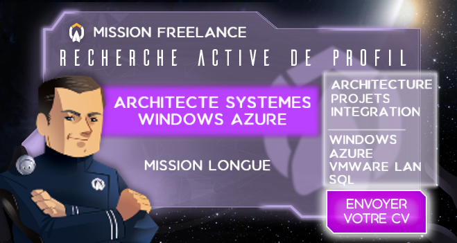 Annonce mission freelance : Architecte systèmes windows Azure - H/F